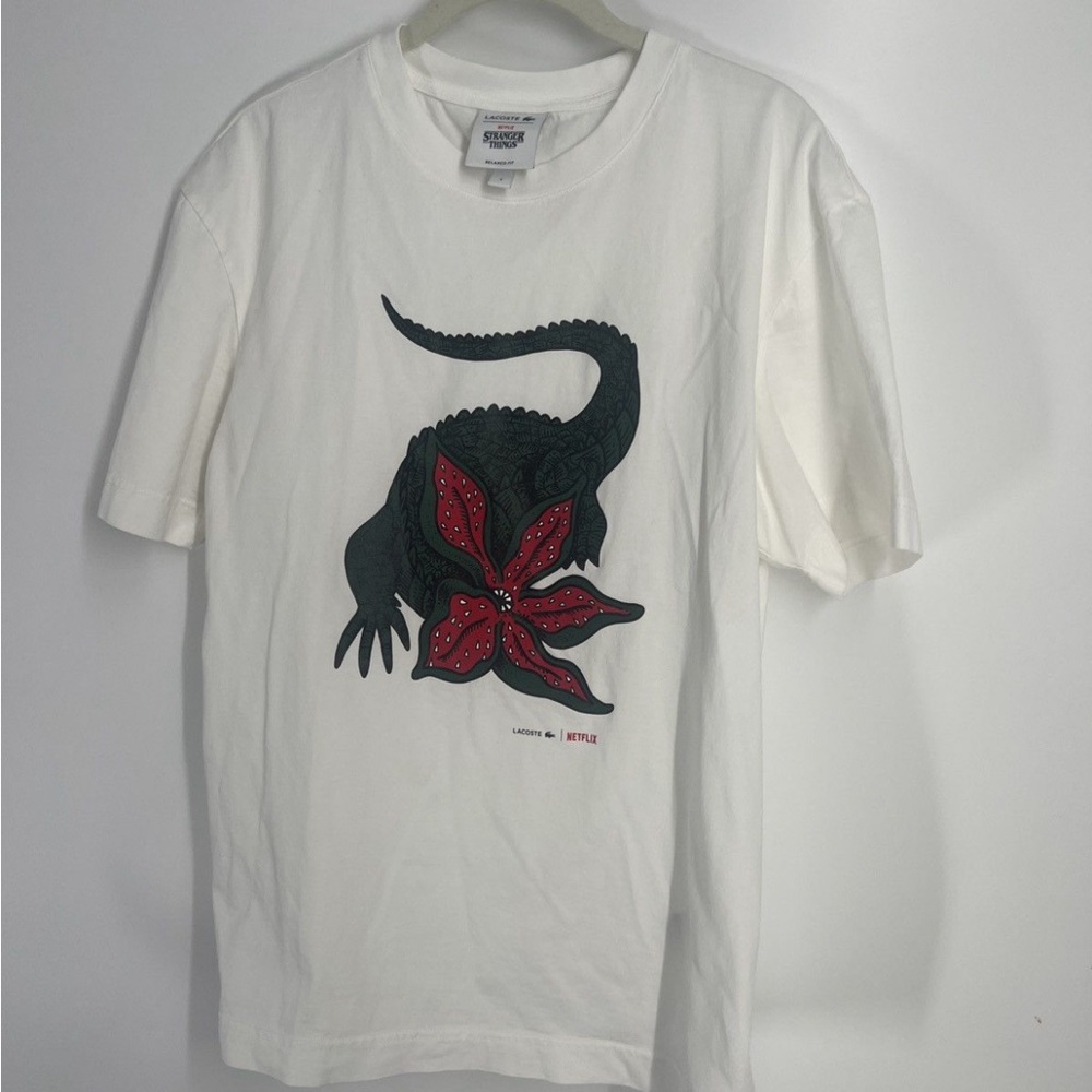 Lacoste x Netflix - "Stranger Things" t shirt